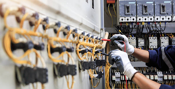 Professional Electrician technician working in Fivepointville, PA